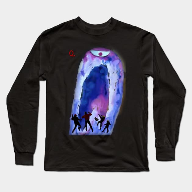 Jonny Quest Invisible Monster 2nd version Long Sleeve T-Shirt by drquest